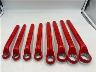 WIHA 16 Piece Insulated Deep Offset Wrench Set - Metric